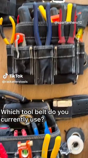 12K views · 35 reactions | What’s the best tool belt on the market right now?樂 | Rack-A-Tiers Mfg. | Facebook