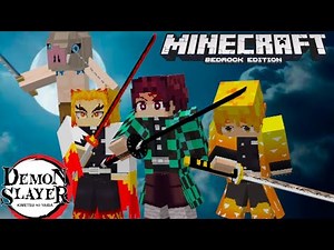 Minecraft bedrock edition mod demon slayer