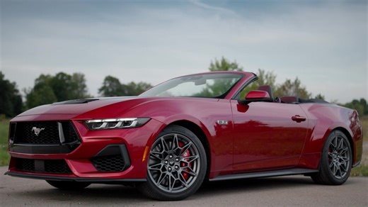2024 Ford Mustang GT Convertible Preview