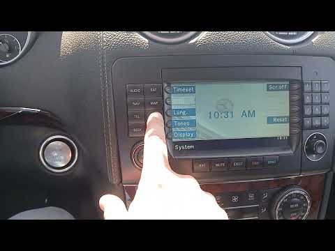 How to Change Language to English, Spanish, or French in a Mercedes-Benz GL-Class (2006–2012)