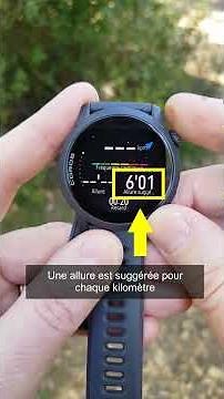Nouvelle fonction PACE STRATEGY chez COROS !