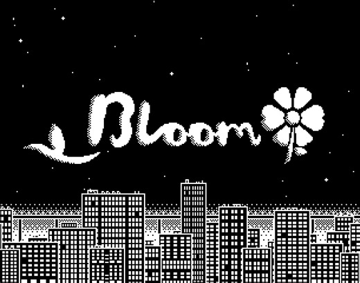 Bloom is out now for Playdate!
