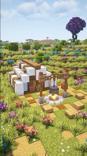 How to Build a Camping Bonfire in Minecraft 🔥🏕️