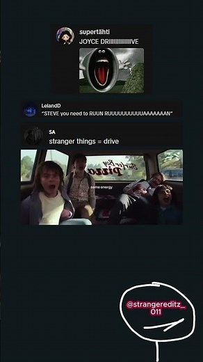 he said DRIVE!!!!!! #strangerthings #strangerthanfiction #netflix #netflixseries #shorts #funny