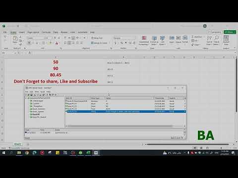 KepServer to Excel - DDE