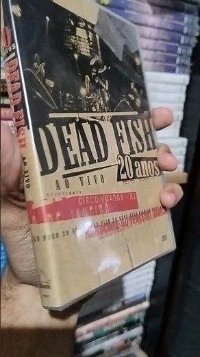 DVD Dead Fish – 20 Anos Ao Vivo | Show Histórico | Ótimo Estado