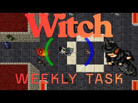 Tibia Witch Dark Cathedral PoH Weekly Task Bestiary #tibia #weeklytask #tibia2026 #tibiaglobal