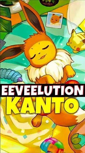 THE BEST EEVEELUTION FOR THE KANTO REGION #shorts