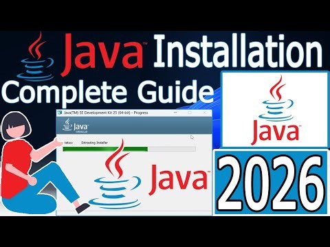 How to Install Java on Windows 10/11 [ 2026 Update ] JAVA_HOME, JDK Installation | Java Programming