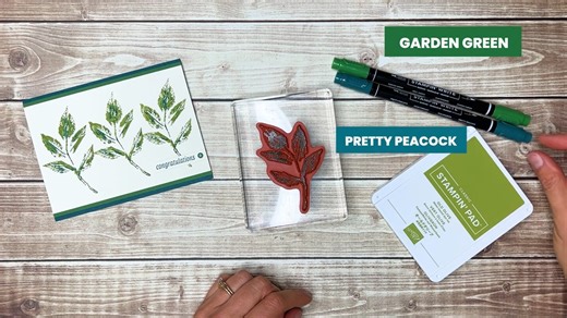 17K views · 263 reactions | If you haven't tried the thumping technique yet, you should! It's a great technique for making fall cards. ✨ | Jessica Taylor | Facebook