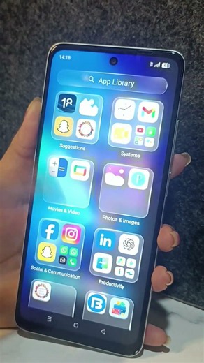 New iPhone Launcher 2026 😍 iOS 18 Style Theme for Any Android Phone #launcheros