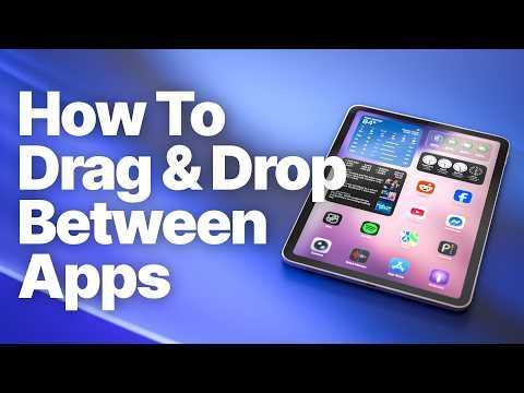 How to Drag and Drop Between Apps on iPad (This Feature Is So Satisfying)