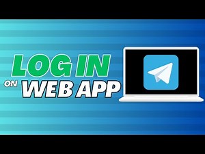 How To Log In On Telegram Web App (Desktop Version)