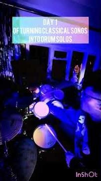 Adding drum solos to classic song #drums #drummer #drumcover #foryou #music #guitar ￼#rock #metal￼