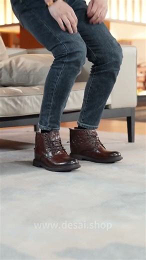 The Foundation. Built in Heritage. The Classic Leather Martin Boot.