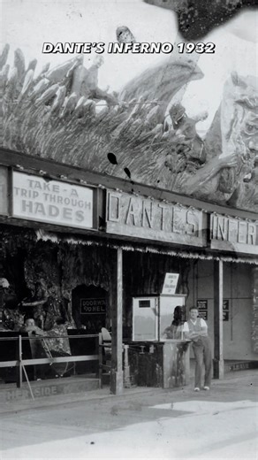 1.5K views · 57 reactions | Did you know that the location of our   Haunted Castle on the Boardwalk has been a spot for gags and  jump scares since 1932? It all began with Dante's Inferno, our first dark ride. Take a peek at some of the spooky dark rides we've had throughout the years! #TBT | Santa Cruz Beach Boardwalk | Facebook