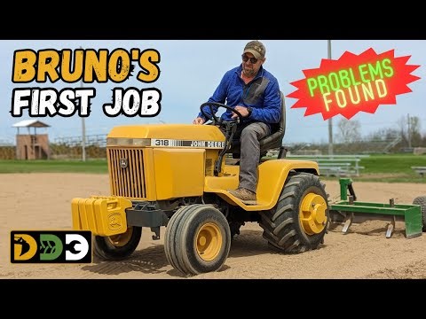 I Put My Newly Restored 318 John Deere To Work And Found Some Issues