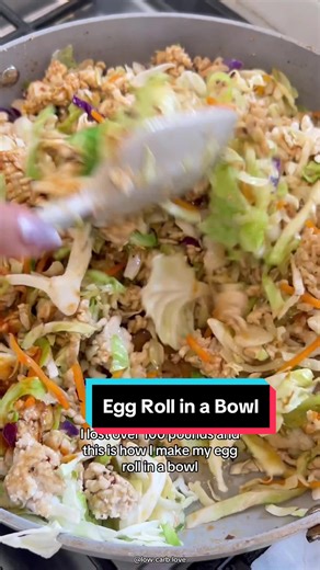 Delicious Low Carb Egg Roll in a Bowl Recipe