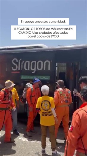 Los Topos de México en Venezuela: apoyo y equipamiento de IVOO