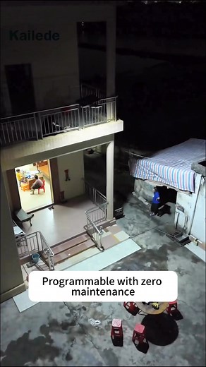 Wow！Found a super practical solar lamp.#solar #solarlights #light #environmentallyfriendly #solarlamp #diy #courtyard #streetlamp #saveelephants #green | kld.yy4