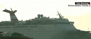 1.5M views · 2.4K reactions | A cruise ship carrying more than 1,400 evacuees has arrived in Florida from the Bahamas after Hurricane Dorian tore through the country. “There are bloodshot eyes, people crying, people holding back tears,” CNN's Rosa Flores reports from Riviera Beach, Florida. https://cnn.it/2k0zqL8 | CNN Replay | Facebook