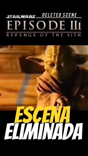 Star Wars episode3 Deleted Scene #movie #cine #starwars #deletedscene #viral #jedi #yoda #obiwan