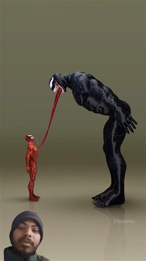 wait for end 3D animationVenom vs aunty venom | Licking Time | Marvel Animation