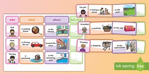 EAL Everyday Sentence Building Cards