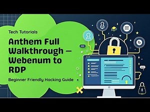 Anthem (TryHackMe) Full Walkthrough — Webenum → RDP → PrivEsc (Beginner Friendly)