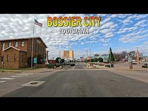 Bossier City Louisiana Driving Through