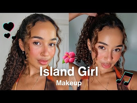 Island Girl Makeup 🌴 *TikTok Trend*