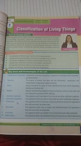 Classification of Living ThingsKey terms and terminologiesC... | Filo