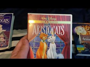 Three different versions of The Aristocats