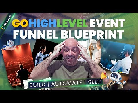 How To Build An Event Funnel In GoHighLevel In MINUTES!