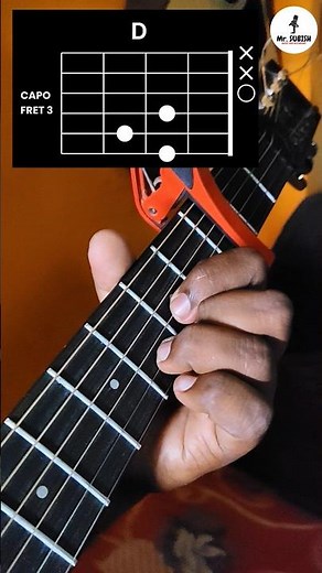 Purple Rain - PRINCE Guitar Chords Tutorial for Beginners #shorts #guitartutorial #guitarlessons