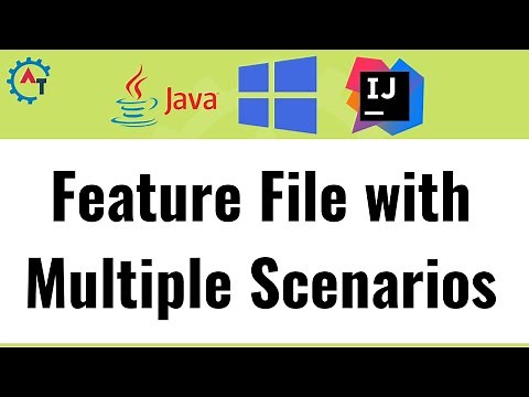#16. Feature file with Multiple Scenarios | Cucumber With Selenium WebDriver Part 16