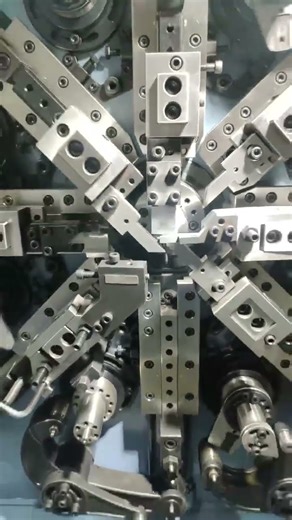 Cam spring machine