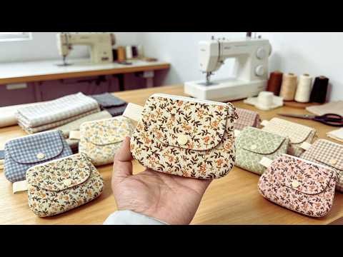 Easy DIY Card Wallet & Coin Purse | Beginner-Friendly Sewing Tutorial