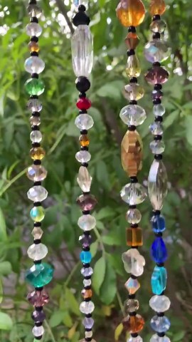 Bohemian Boho Beaded Curtain Window Doorway Glass Crystal Metals Superior Quality, Handmade Home Decor - Etsy