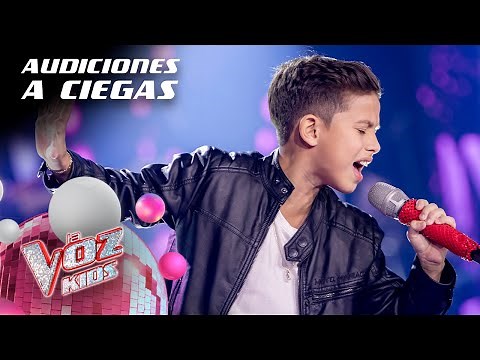 Samuel Marín sings 'La incondicional' - Blind Auditions | The Voice Kids Colombia 2024