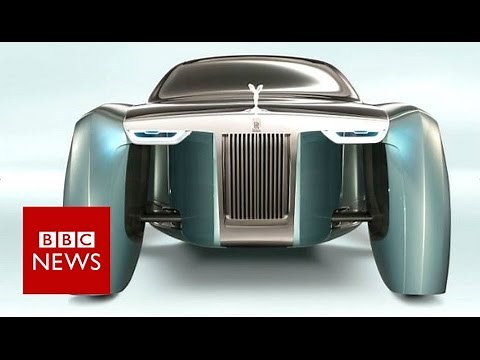 Rolls-Royce shows 'floating' future car - BBC News