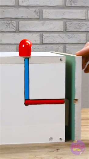 A useful hack to keep your money safe 💰 DIY magnetic locker that only you can open