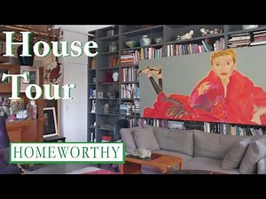 HOUSE TOUR | Inside Artist Han Feng's Vibrant Loft & Gallery in New York City