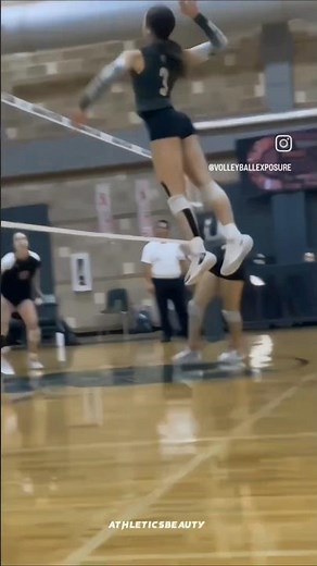 Mya Allen How to Fly Jump #volleyballshorts #volleyballgirls #volleyballstars #volleyballplayers