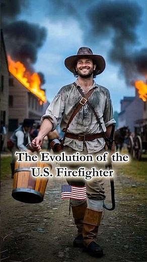 The Evolution of the U.S. Firefighter #evolution #usa #us #army #soldier #firefighter #historytok