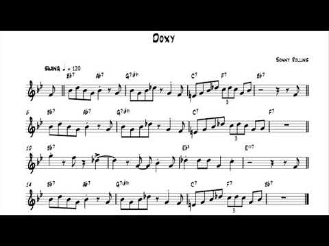Doxy (Sonny Rollins) - Backing Track