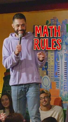 1.2M views · 10K reactions | Math rules everything around me #standupcomedy #funny #math #probability #statistics #mathteacher | Sammy Obeid | Facebook