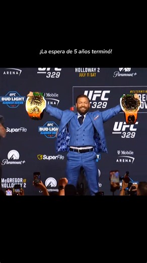 Conor McGregor vs Max Holloway 2 La espera de 5 años terminó! McGregor se alista para regresar al octágono en su esperada revancha frente a Max Holloway. Revisa la cartelera completa del UFC. Solo quedan días para el tan esperado retorno de Conor McGregor al octágono en el UFC 329. Luego de cinco años de inactividad, 'Notorius' les prometió a sus aficionados que serán testigos del “mayor regreso en la historia de los deportes” en una revancha frente al estadounidense Max Holloway. #ufc #mma #con