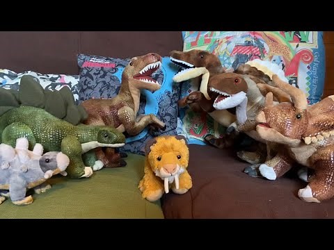 Wild Republic Dinosaurs Plush Animals 🦖🦕