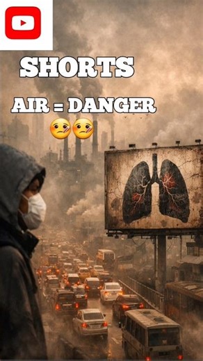 Air Pollution: Har Saans Ek Khatra🤒 #shorts #pollution